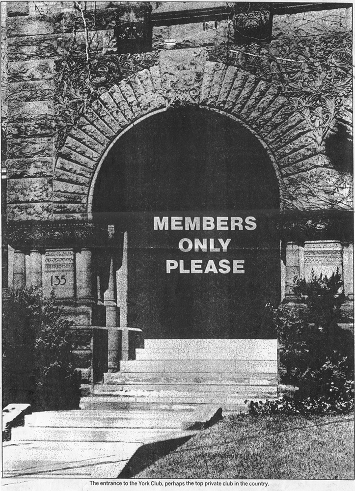 Members Only - a private club
